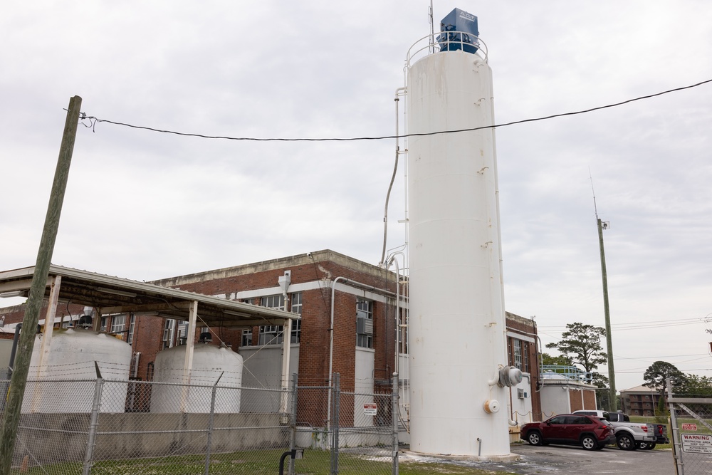 Hadnot Point Water Treatment Facility at Camp Lejeune